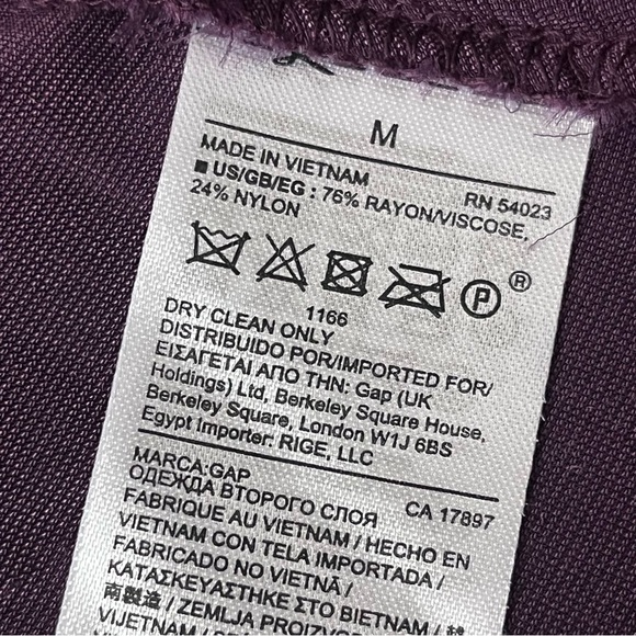 Gap Maternity Purple Velvet swing Midi dress Goth Grunge Boho Hippie Moto Bike M - Picture 8 of 11